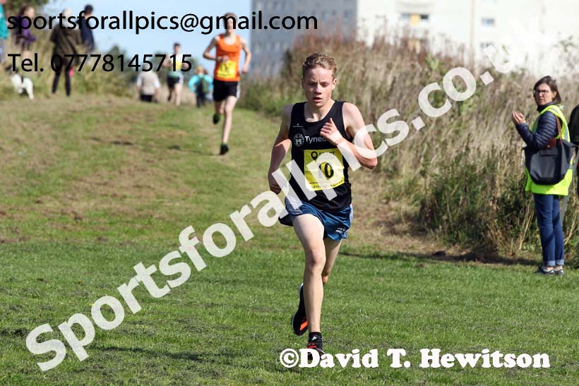 Mens and womens under-17s 2019 Sunderland Harriers Open Cross Country. Photo:  David T. Hewitson/Sports for All Pics